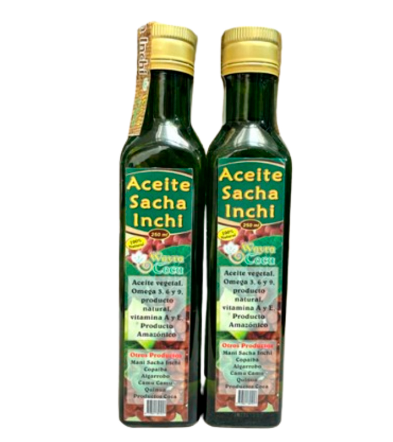 Aceite Sacha Inchi. Expoindigenas