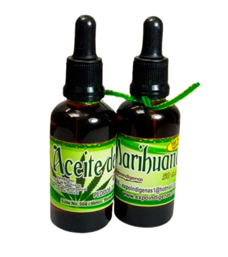 Aceite de cannabis x50. Expoindigenas