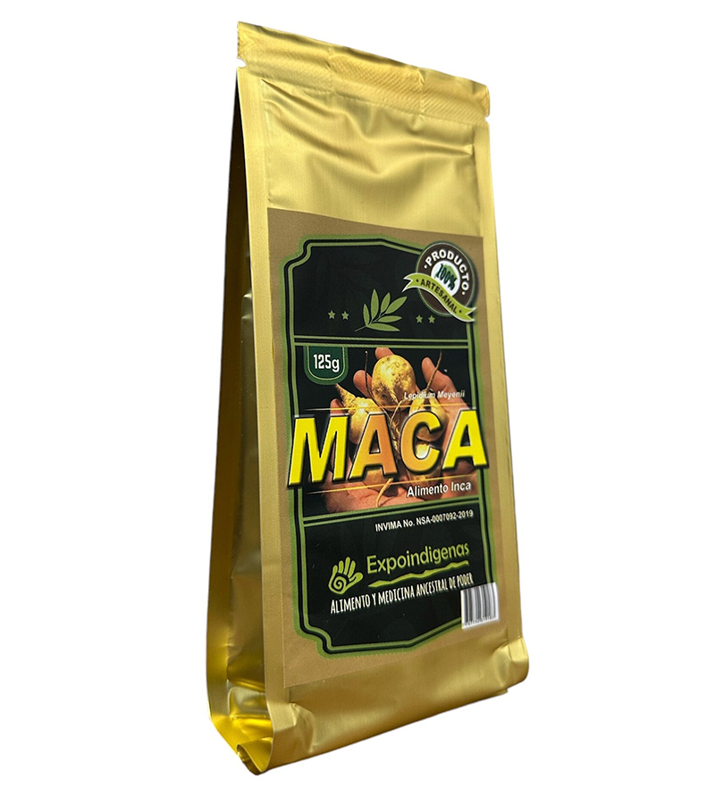 Maca amarilla x125g. Expoindigenas