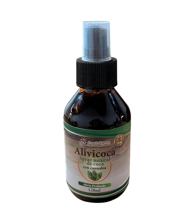 Spray de coca x120ml. Expoindigenas